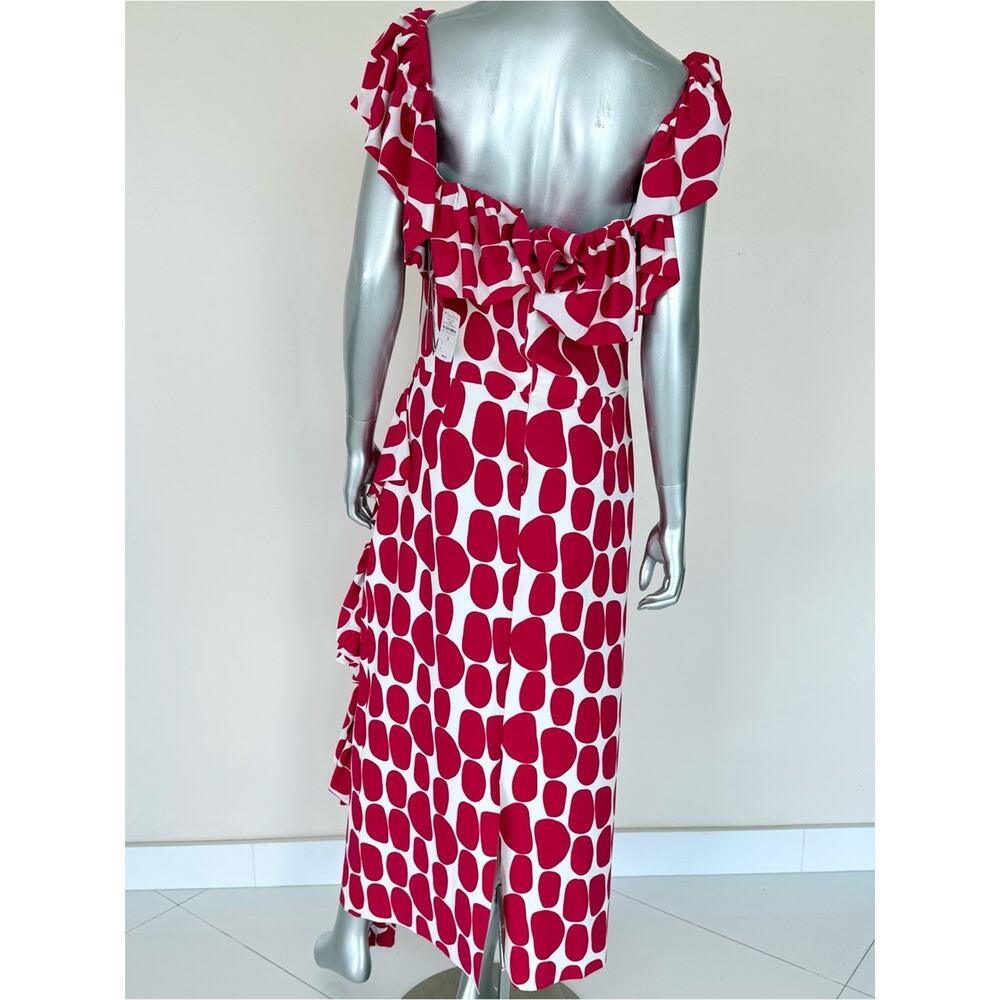 NWT!!! Chiara Boni women polka dot dresses size 16 US Retail 1190$ - Picture 4 of 14